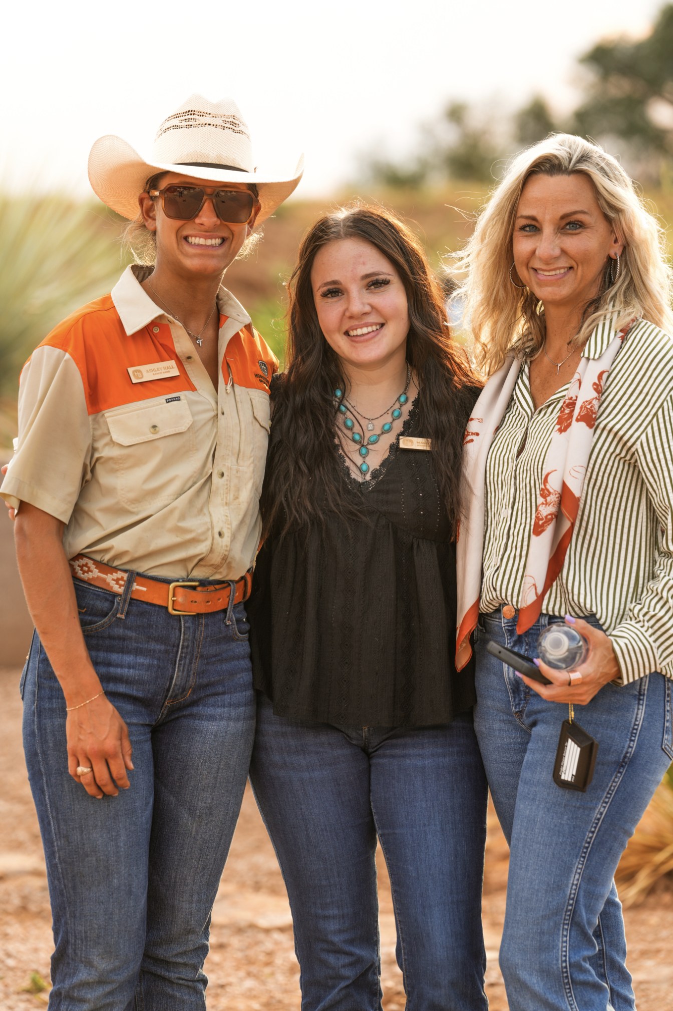The Horseshoe Bay team at golden hour